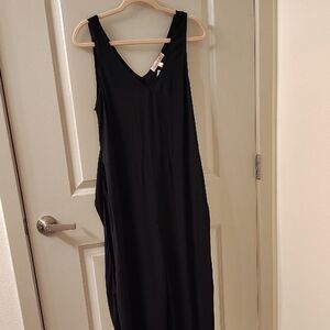 Elegant Black Sleeveless Jumpsuit